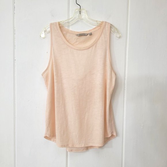 Athleta Tops - Athleta Light Pink Tank Top with Back Cut Out